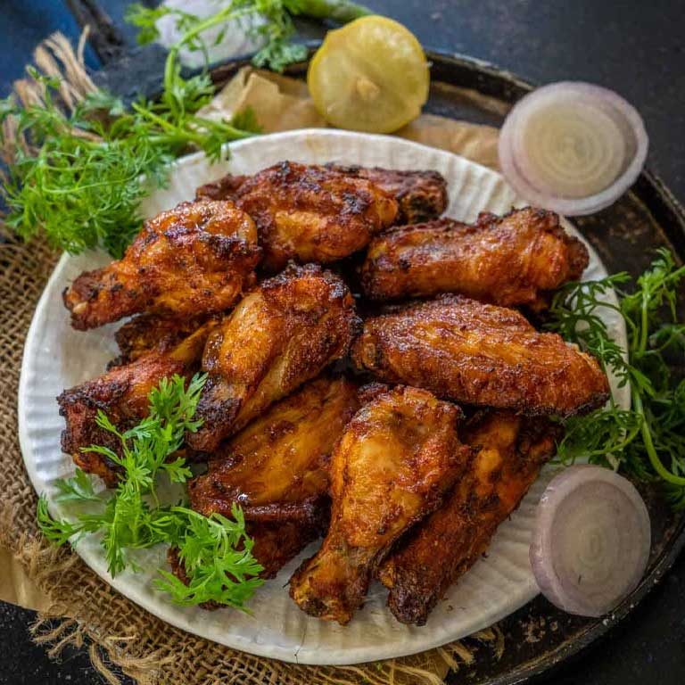 Tandoori Wings (4 Pcs)