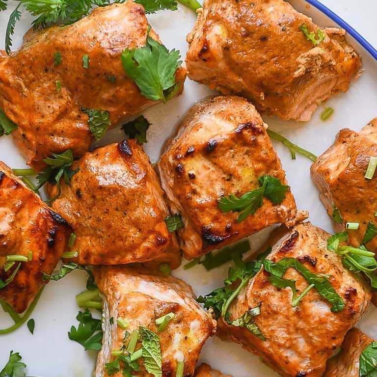Salmon Tikka