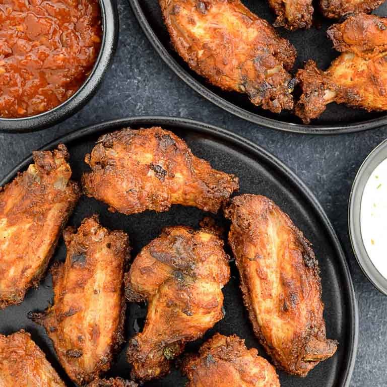 Tandoori Wings 8 Pcs (Hot)