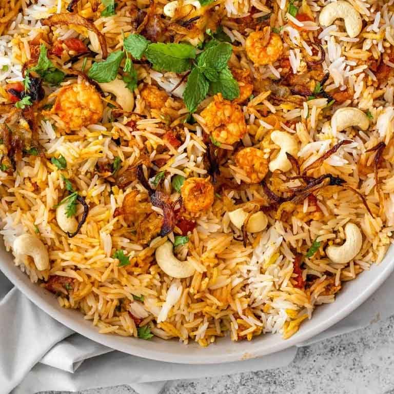 Prawn Biryani