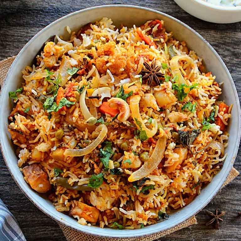 Vegetable Biriani