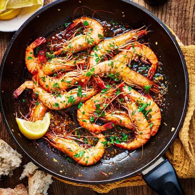 Garlic King Prawn