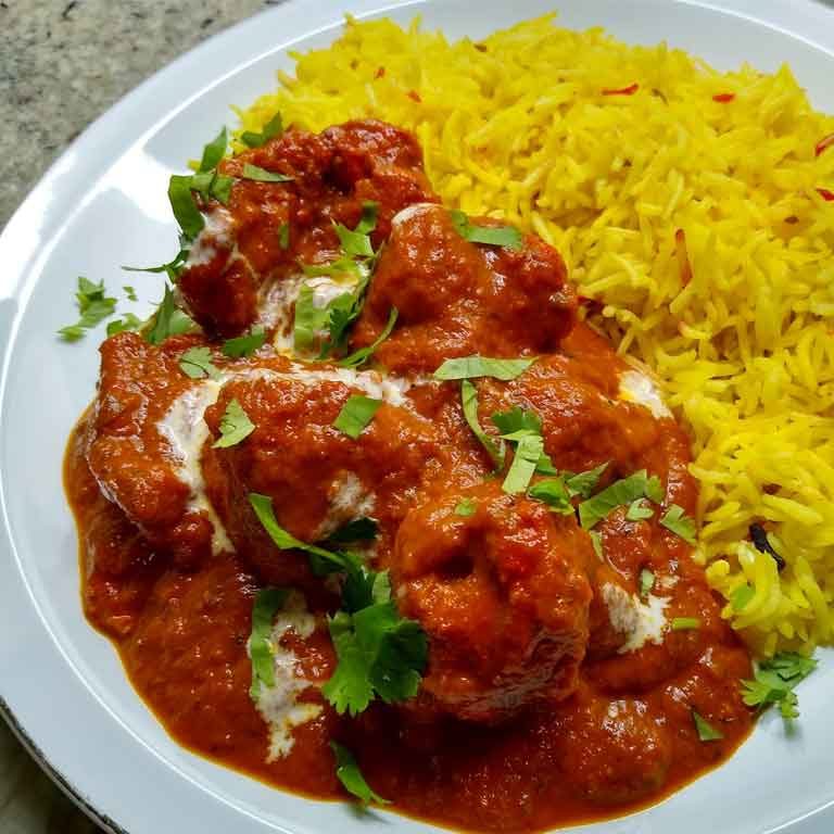 Chicken Tikka Masala & Pilau Rice