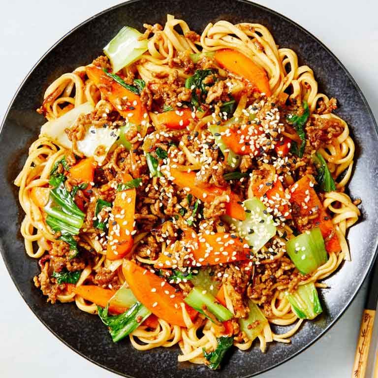 Lamb Fried Noodles