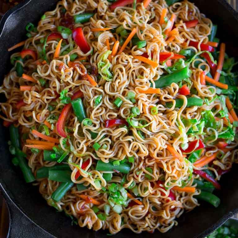 Mixed Veg Fried Noodles