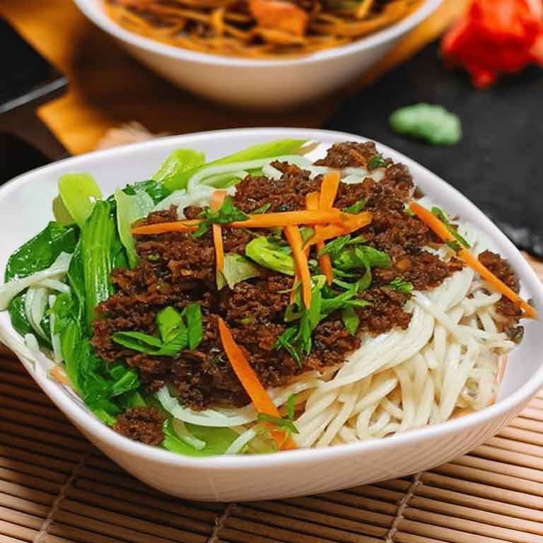 Keema Fried Noodles