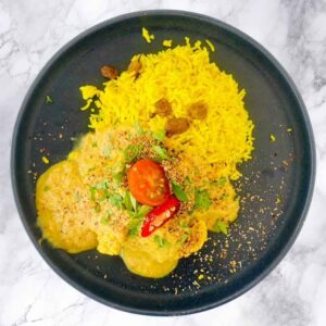 CHICKEN KORMA & PILAU RICE