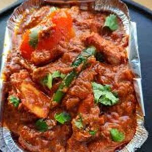 CHICKEN TIKKA or LAMB TIKKA NAGA BHUNA
